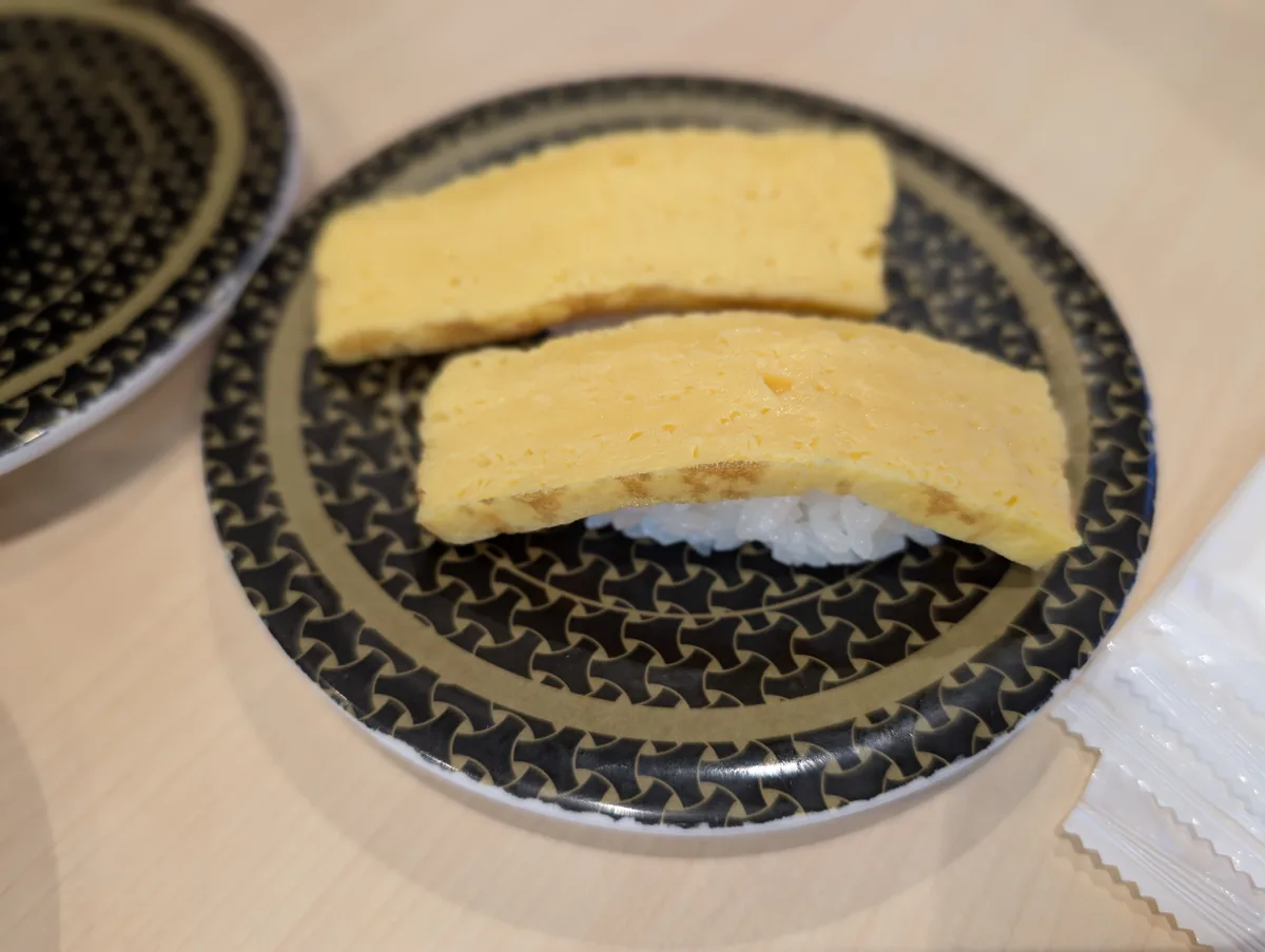 たまご握り2貫